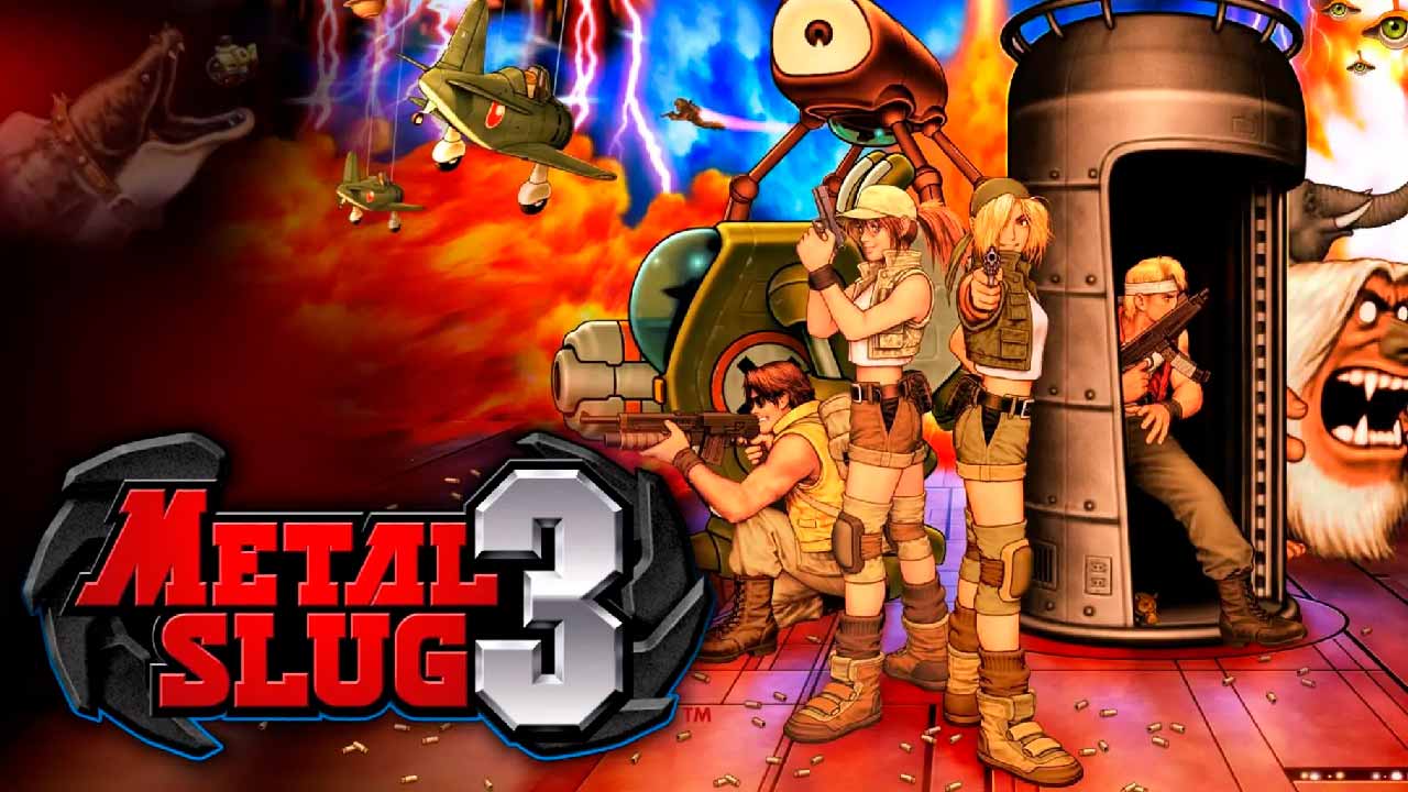 Portada CARRERA DE METAL SLUG 3 CON ADRIAN