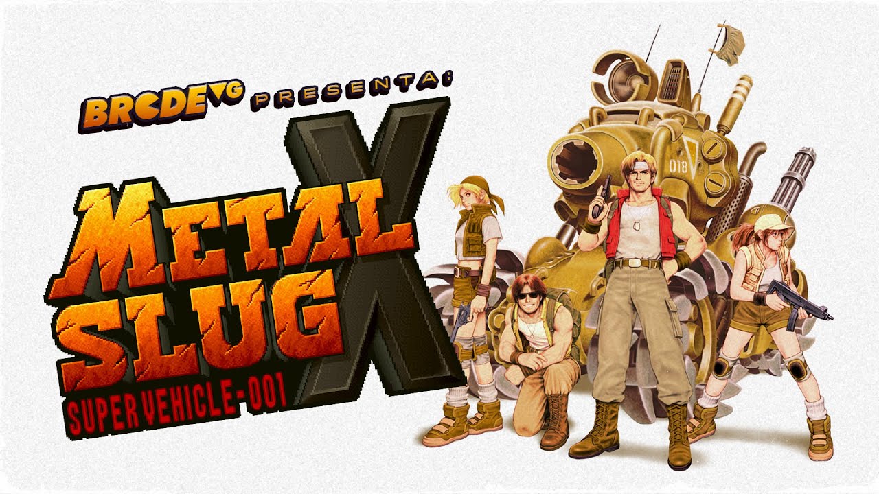 Portada METAL SLUG X de Neo Geo